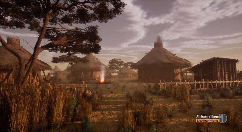 图片[1]-【UE资源】非洲部落村庄-African Village-IMAXCG