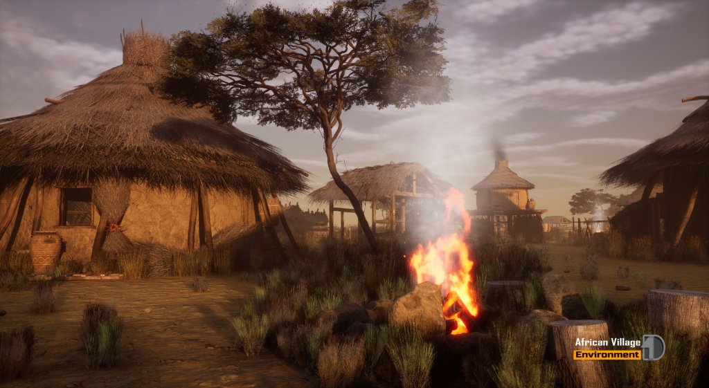 图片[2]-【UE资源】非洲部落村庄-African Village-IMAXCG