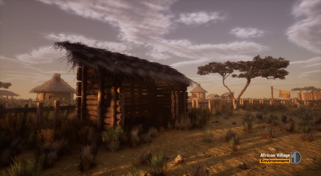 图片[3]-【UE资源】非洲部落村庄-African Village-IMAXCG
