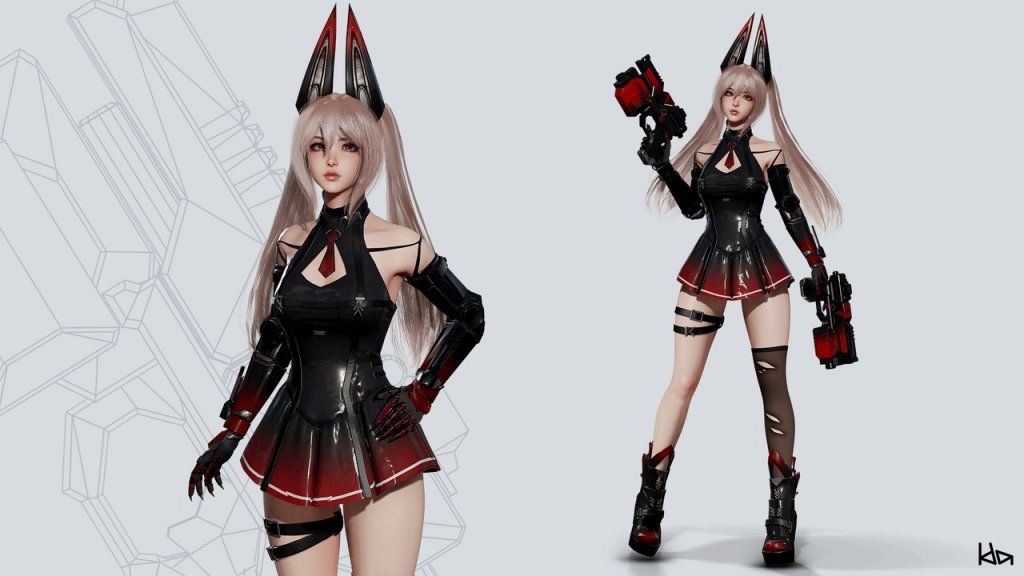 图片[2]-【UE资源】太空兔女郎-Cosmo Bunny Girl-IMAXCG