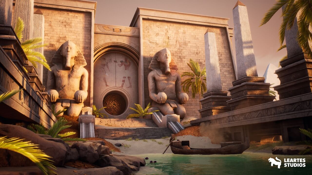 【UE虚幻资源】沙漠神庙场景-Desert Temple Environment ( Desert Temple Desert Desert Temple Ancient Temple )-IMAXCG