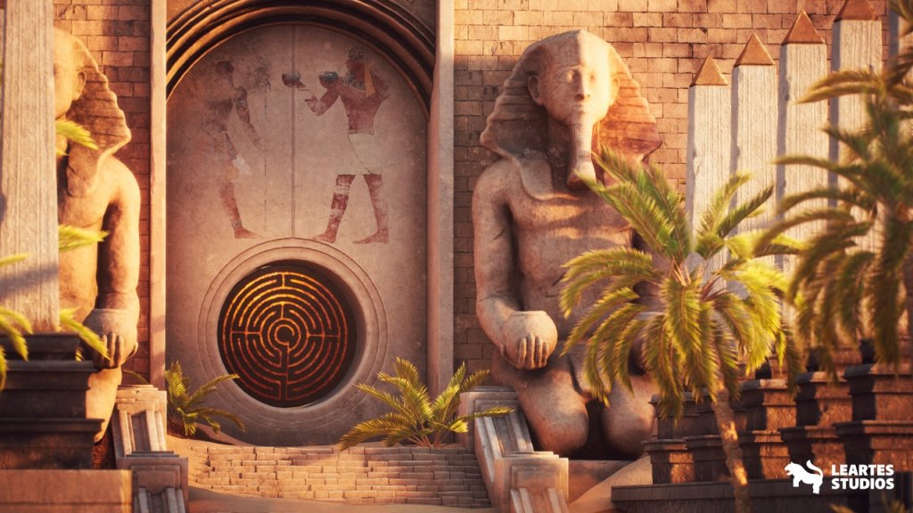 图片[1]-【UE虚幻资源】沙漠神庙场景-Desert Temple Environment ( Desert Temple Desert Desert Temple Ancient Temple )-IMAXCG