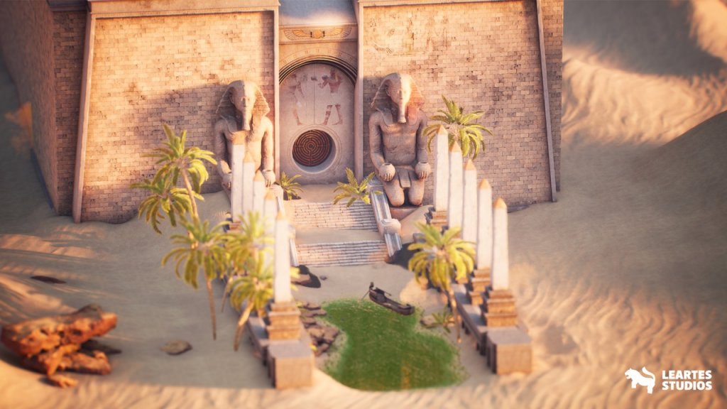 图片[2]-【UE虚幻资源】沙漠神庙场景-Desert Temple Environment ( Desert Temple Desert Desert Temple Ancient Temple )-IMAXCG