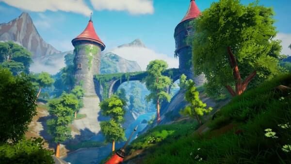 【UE资源】梦境世界：风格化奇幻场景-Dreamscape: Stylized Environment Tower – Stylized Nature Open World Fantasy-IMAXCG