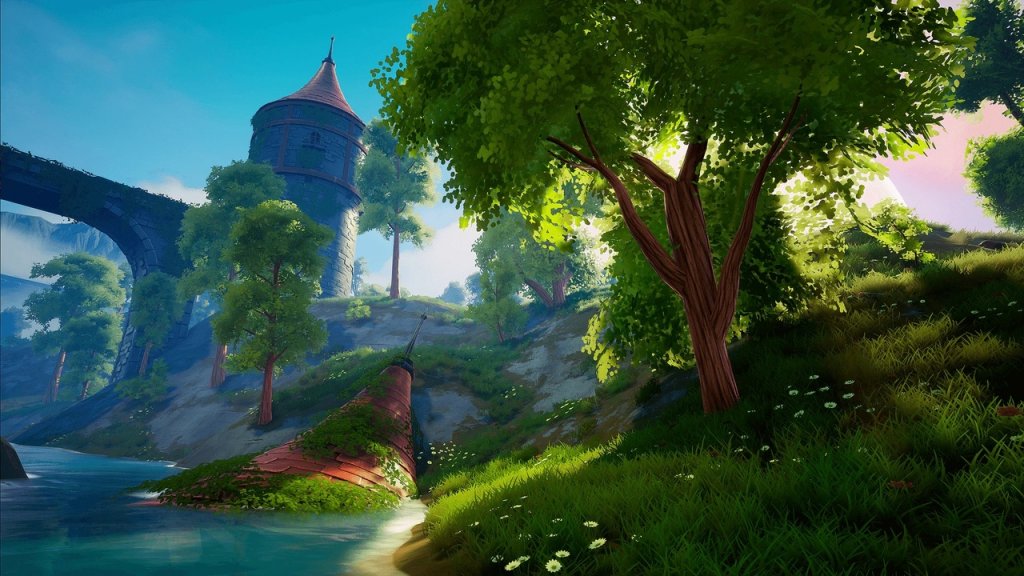 图片[2]-【UE资源】梦境世界：风格化奇幻场景-Dreamscape: Stylized Environment Tower – Stylized Nature Open World Fantasy-IMAXCG