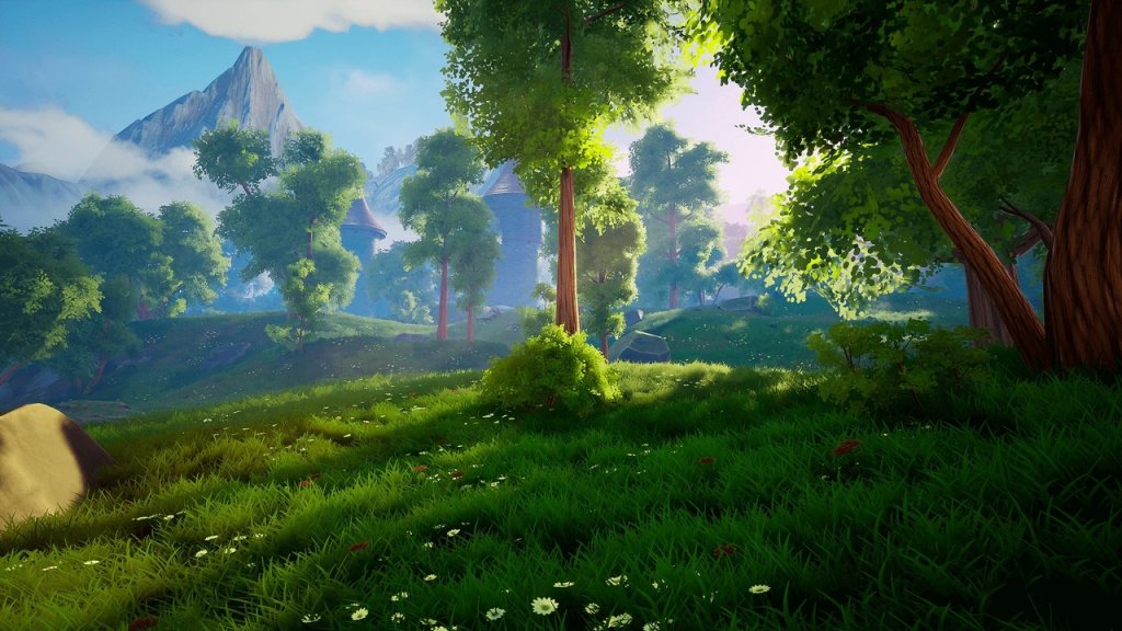 图片[9]-【UE资源】梦境世界：风格化奇幻场景-Dreamscape: Stylized Environment Tower – Stylized Nature Open World Fantasy-IMAXCG
