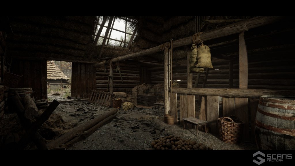 图片[4]-【UE资源】中世纪村庄-Medieval Village – Slavic Huts environment-IMAXCG