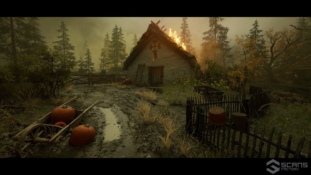 图片[7]-【UE资源】中世纪村庄-Medieval Village – Slavic Huts environment-IMAXCG