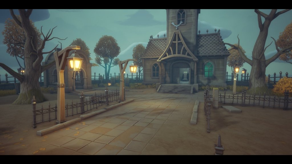 图片[2]-【UE虚幻资源】风格化墓地场景-Stylized “Graveyard”-IMAXCG