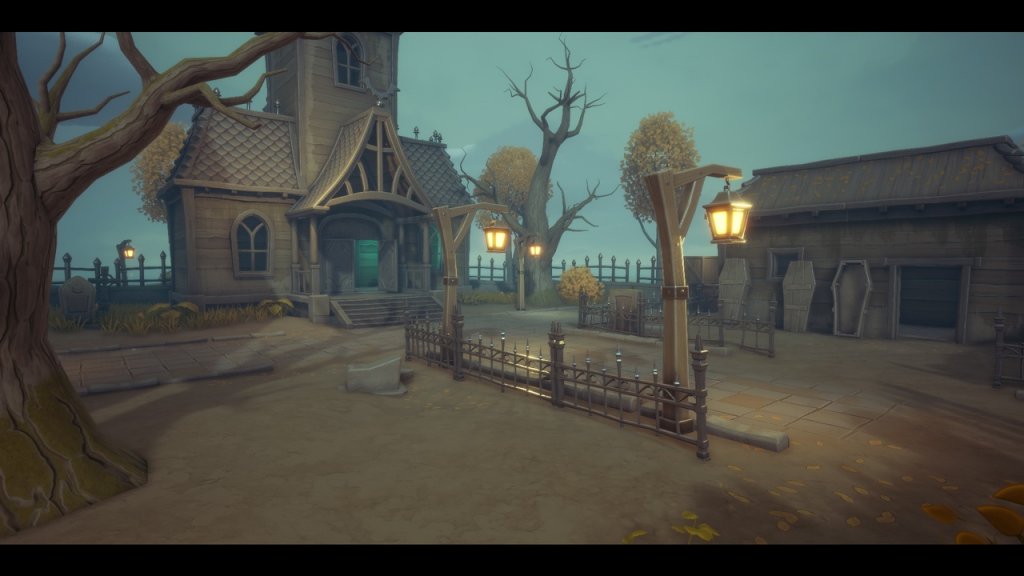 图片[5]-【UE虚幻资源】风格化墓地场景-Stylized “Graveyard”-IMAXCG