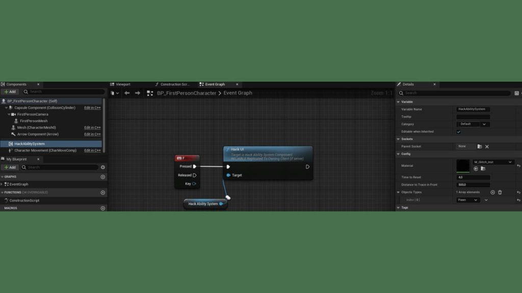 图片[1]-【UE资源】黑客入侵相机特效系统-Hack System (Replicated)-IMAXCG