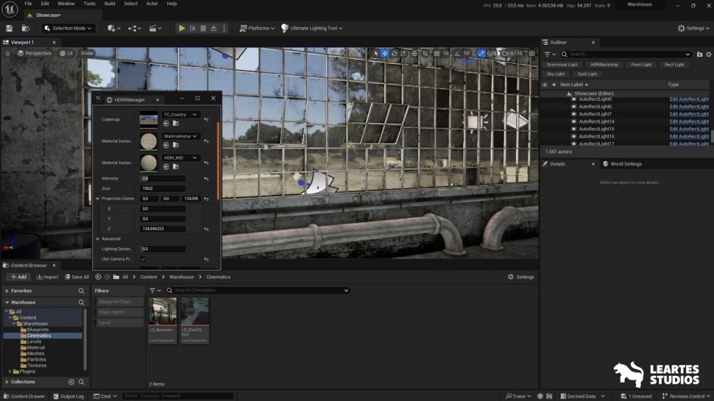图片[5]-【UE虚幻资源】终极光照相机工具-Ultimate Lighting and Camera Tool ( ULCT )-IMAXCG