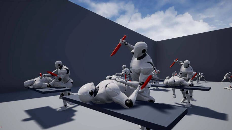 【UE资源】攻击动画合集包-Brutal Finishers – Hand and Knife-IMAXCG