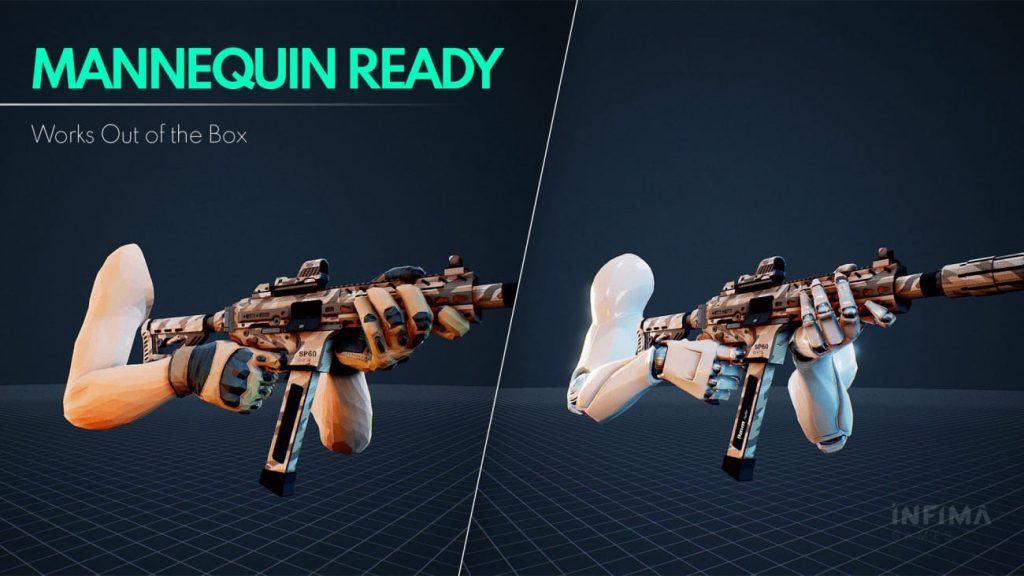 图片[2]-【UE资源】现代枪支动画资源包-Low Poly Animated – Modern Guns Pack-IMAXCG
