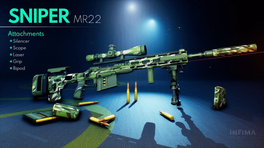 图片[4]-【UE资源】现代枪支动画资源包-Low Poly Animated – Modern Guns Pack-IMAXCG
