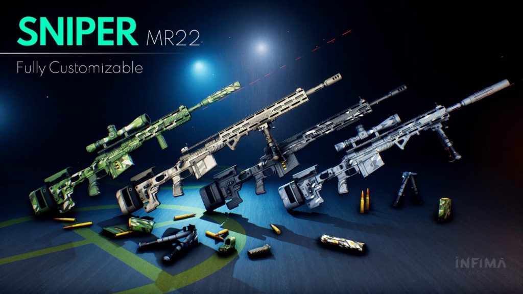 图片[5]-【UE资源】现代枪支动画资源包-Low Poly Animated – Modern Guns Pack-IMAXCG