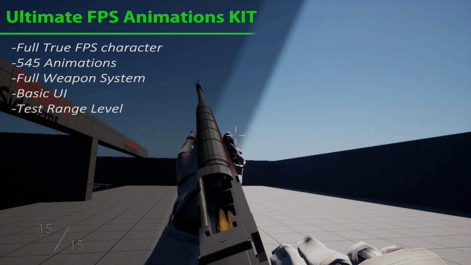 【UE资源】终极FPS动画合集包-Ultimate FPS Animations Kit-IMAXCG