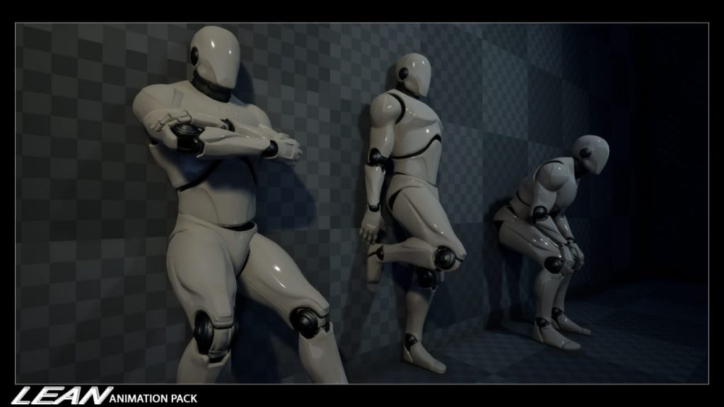 图片[1]-【UE资源】人物日常动作姿势综合动画包-Lean Lay Sit Stand – animation Bundle-IMAXCG