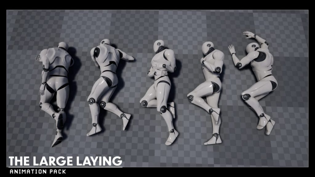 图片[7]-【UE资源】人物日常动作姿势综合动画包-Lean Lay Sit Stand – animation Bundle-IMAXCG