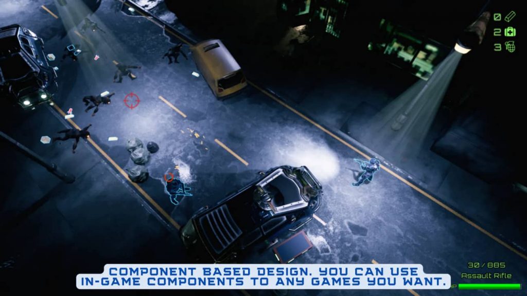 图片[3]-【UE资源】射击游戏蓝图模板-Defender: Top Down Shooter-IMAXCG