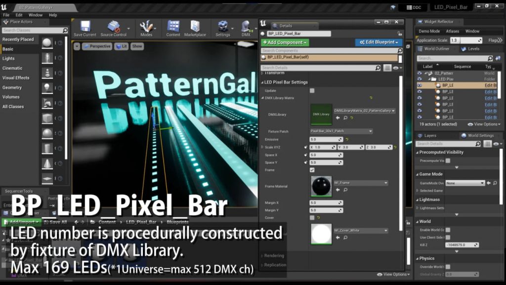 图片[2]-【UE资源】LED像素灯条和动画预设-LED Pixel Bar and Animation Preset-IMAXCG