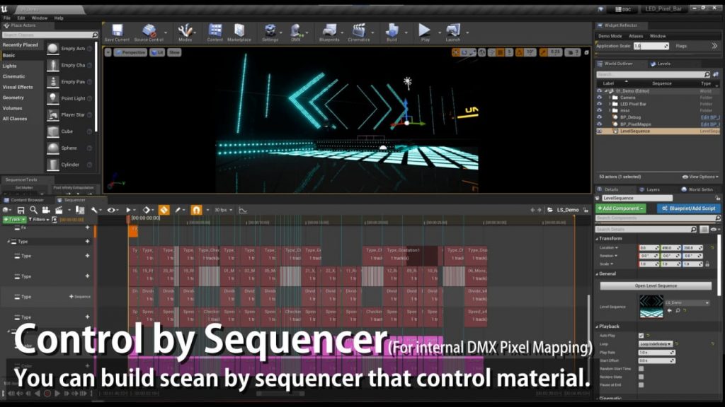 图片[3]-【UE资源】LED像素灯条和动画预设-LED Pixel Bar and Animation Preset-IMAXCG