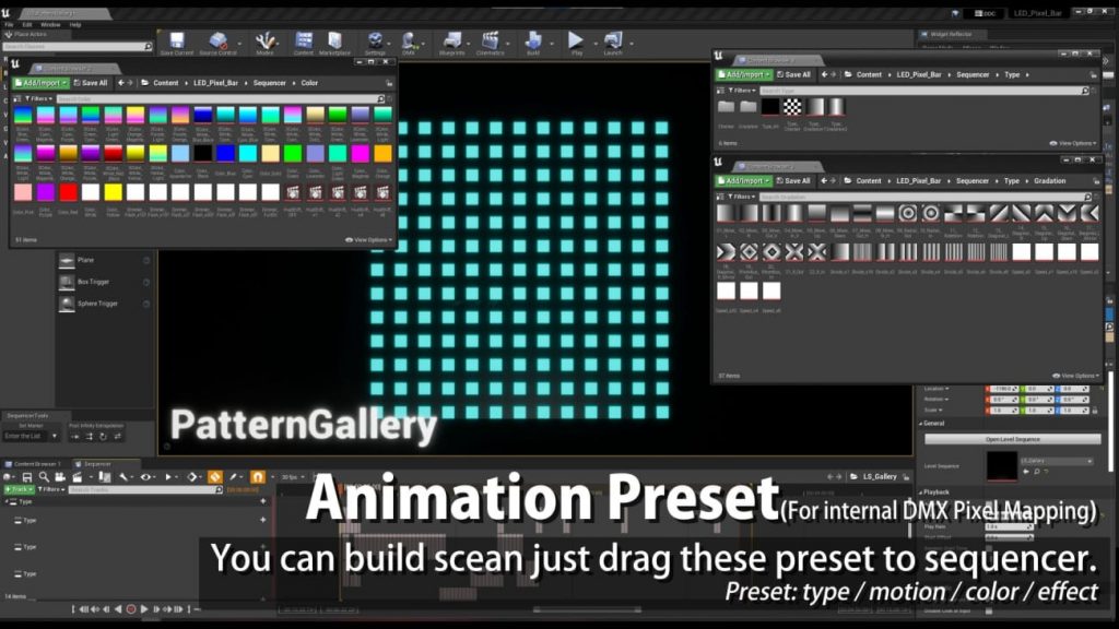 图片[4]-【UE资源】LED像素灯条和动画预设-LED Pixel Bar and Animation Preset-IMAXCG