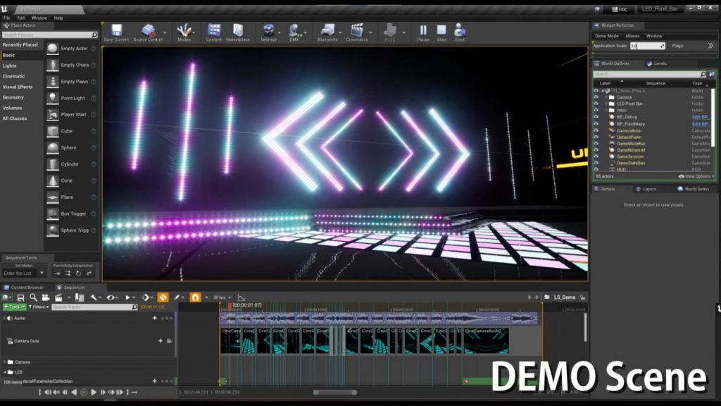 图片[8]-【UE资源】LED像素灯条和动画预设-LED Pixel Bar and Animation Preset-IMAXCG
