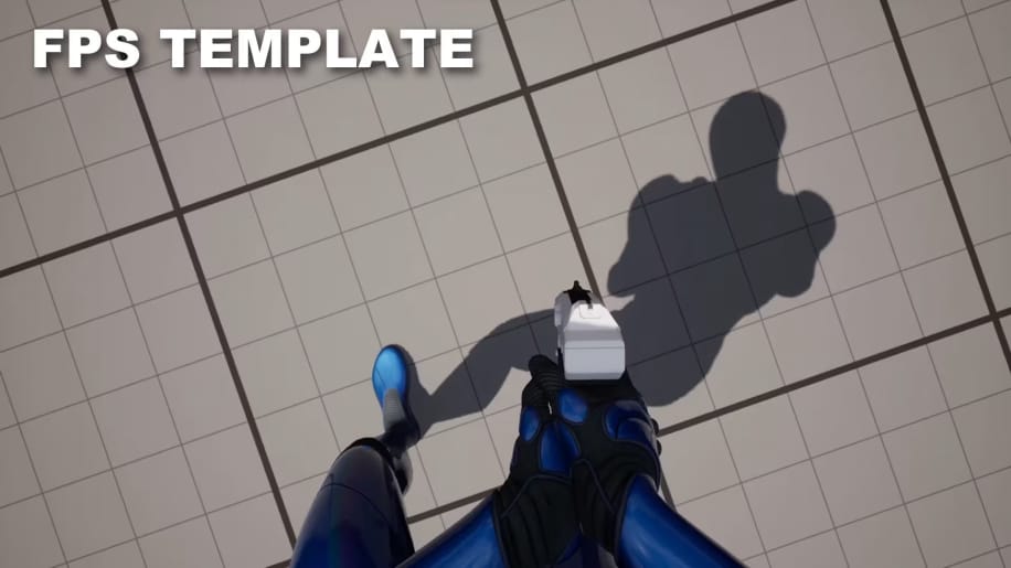 【UE资源】FPS射击游戏模板-FPS Template-IMAXCG