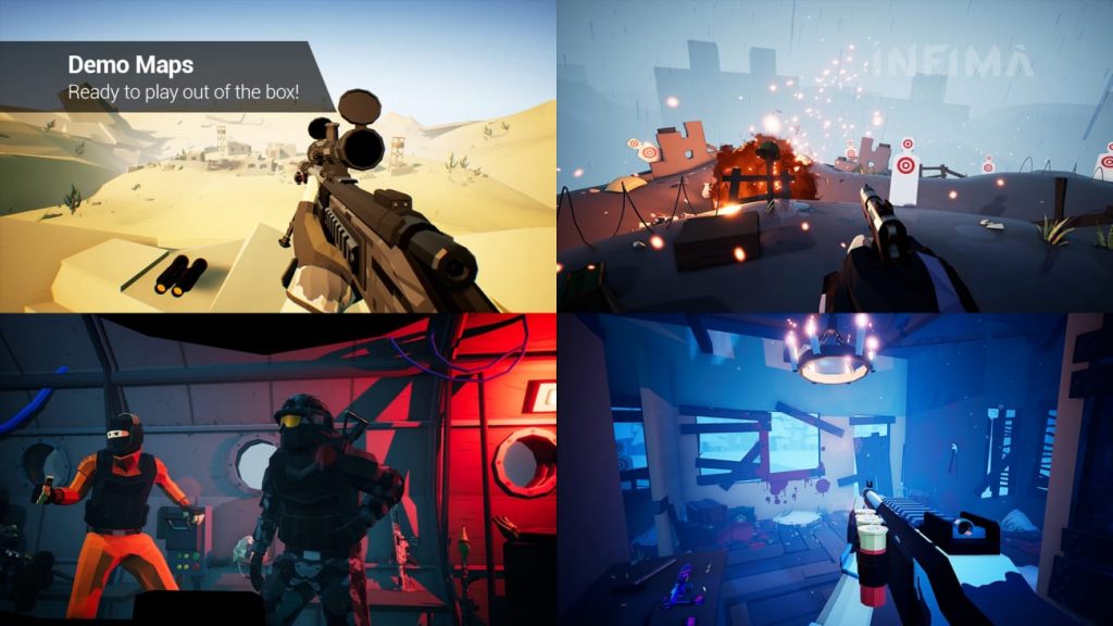 图片[6]-【UE资源】风格化射击游戏资源包V4.0-Low Poly Shooter Pack v4.0-IMAXCG