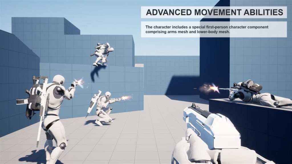 图片[1]-【UE资源】TPS-FPS射击角色系统-TPS-FPS Character System v2-IMAXCG