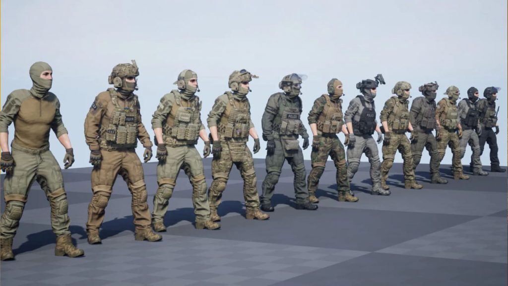 图片[11]-【UE资源】模块化士兵合集包-MODULAR SOLDIER PACK-IMAXCG