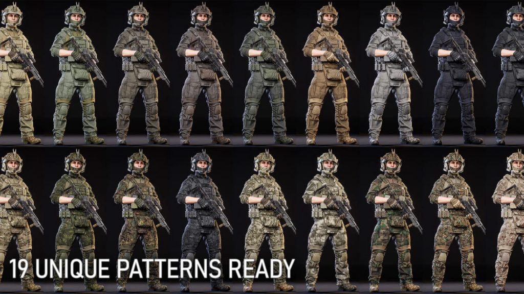 图片[3]-【UE资源】模块化士兵合集包-MODULAR SOLDIER PACK-IMAXCG