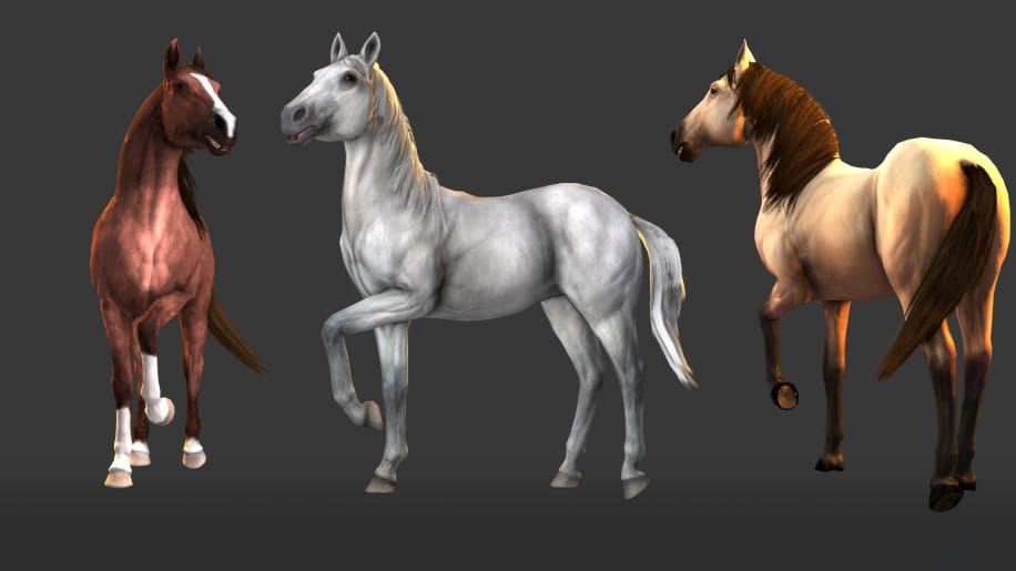 【UE资源】马动画集合包-Horse Animset-IMAXCG