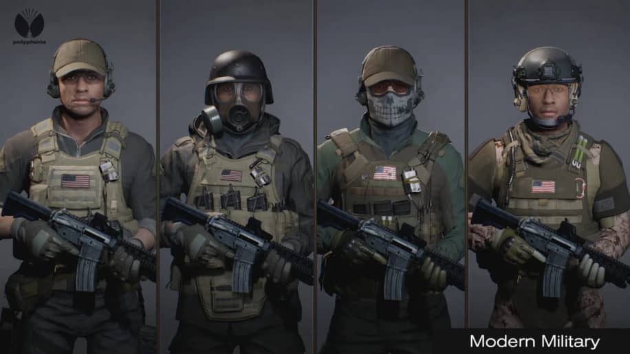 【UE资源】现代军事合集包-ModernMilitary Bundle-IMAXCG