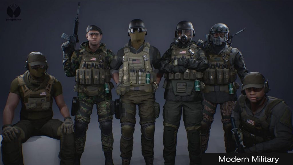 图片[5]-【UE资源】现代军事合集包-ModernMilitary Bundle-IMAXCG