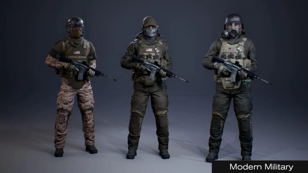 图片[6]-【UE资源】现代军事合集包-ModernMilitary Bundle-IMAXCG