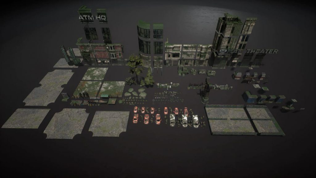 图片[9]-【UE资源】世界末日后的城市场景资源-Post Apocalyptic City-IMAXCG
