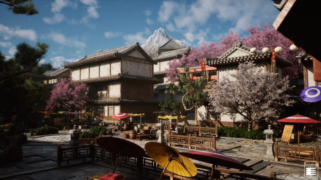 图片[2]-【UE资源】日本风格建筑-Feudal Japan Megapack-IMAXCG