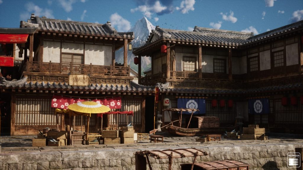 图片[5]-【UE资源】日本风格建筑-Feudal Japan Megapack-IMAXCG
