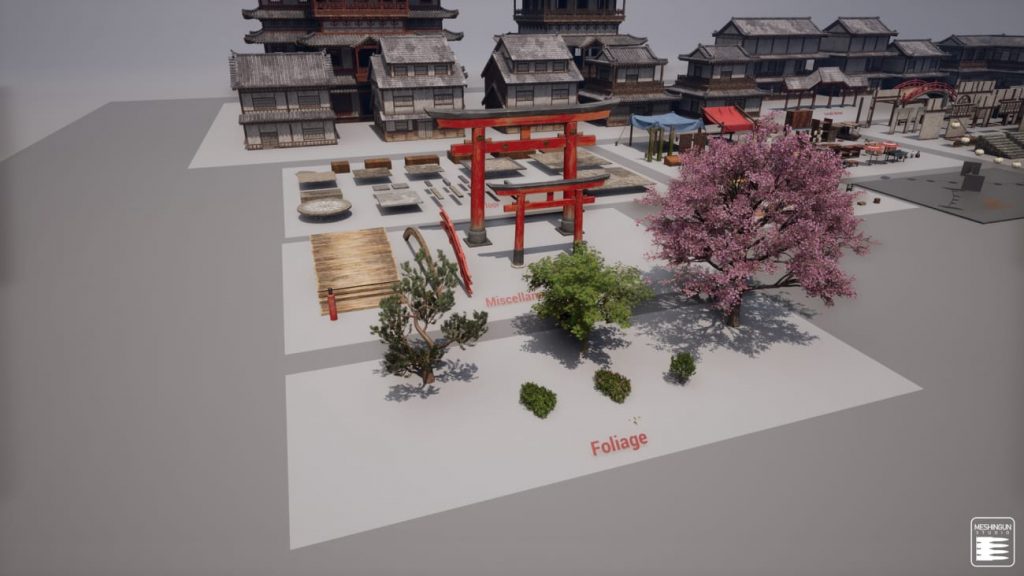 图片[9]-【UE资源】日本风格建筑-Feudal Japan Megapack-IMAXCG