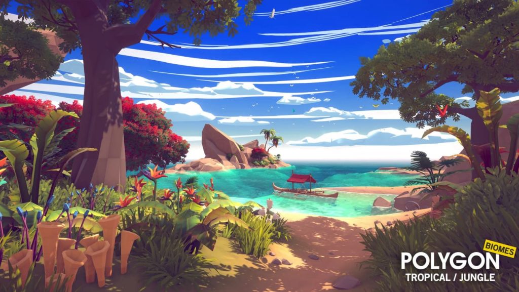 图片[8]-【UE资源】风格化环境合集包-POLYGON – Nature Biomes – Season One-IMAXCG
