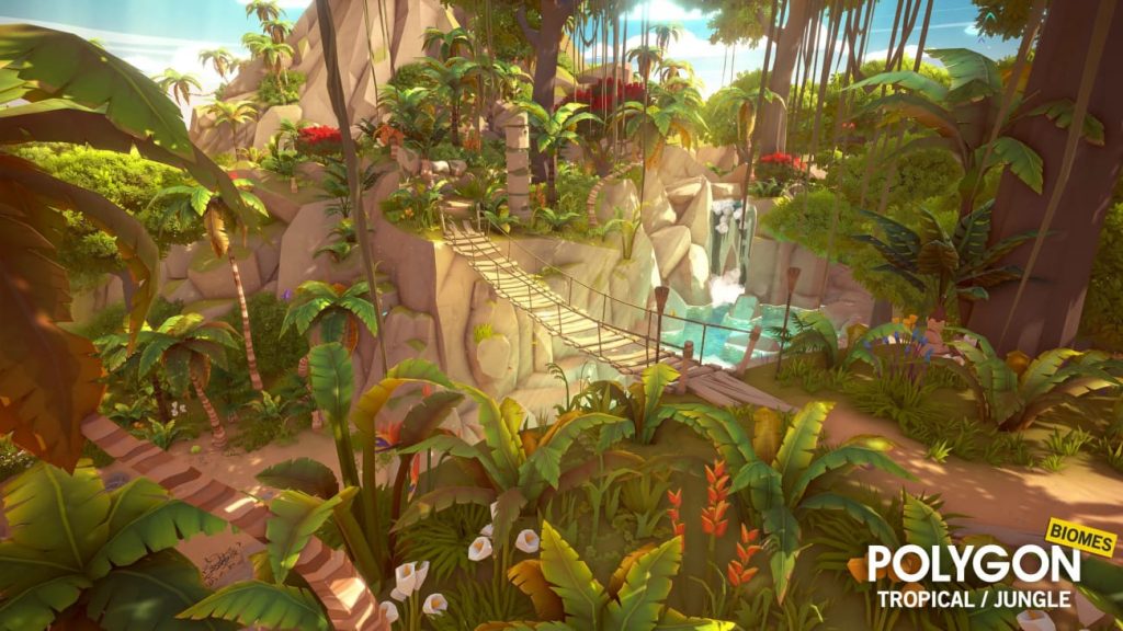 图片[9]-【UE资源】风格化环境合集包-POLYGON – Nature Biomes – Season One-IMAXCG