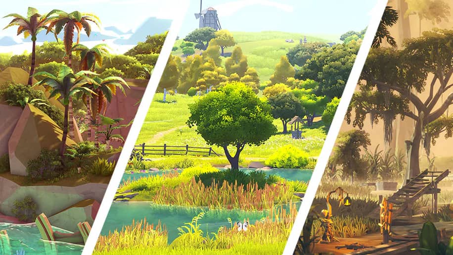 【UE资源】风格化环境合集包-POLYGON – Nature Biomes – Season One-IMAXCG