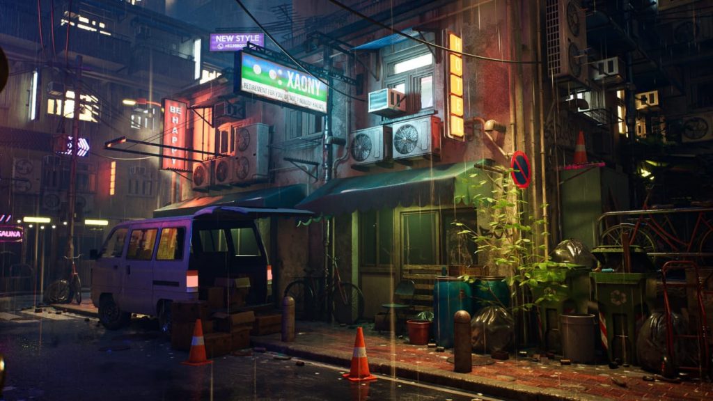 图片[7]-【UE资源】雨中霓虹街道-Rainy Neon Streets-IMAXCG