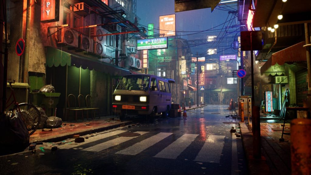图片[8]-【UE资源】雨中霓虹街道-Rainy Neon Streets-IMAXCG