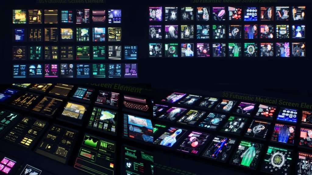 图片[6]-【UE资源】未来科技屏幕材质和屏幕道具包-60 Futuristic Screen Material with Screen Props Pack AI SOURCE-IMAXCG