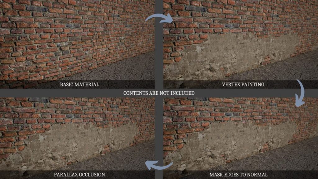 图片[1]-【UE资源】高级环境材质包-Advanced Master Material For Props-IMAXCG