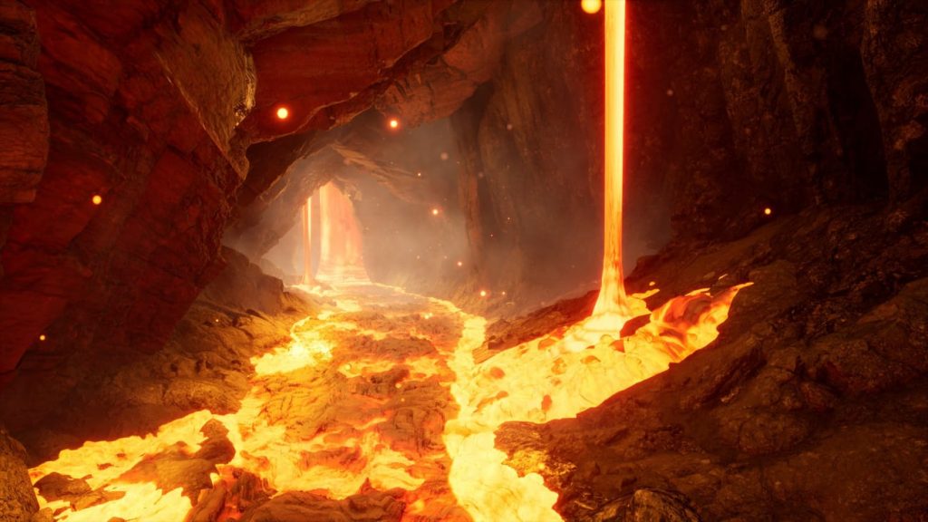 图片[1]-【UE资源】动画岩浆着色器-Lava Shader-IMAXCG