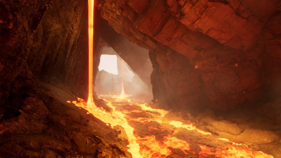 【UE资源】动画岩浆着色器-Lava Shader-IMAXCG